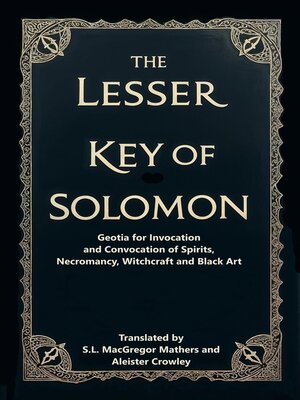 cover image of The Lesser Key of Solomon